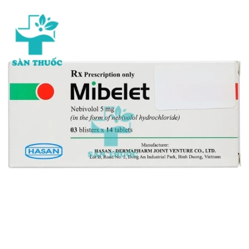 Mibelet Hasan - Dermapharm - Điều trị tăng huyết áp vô căn