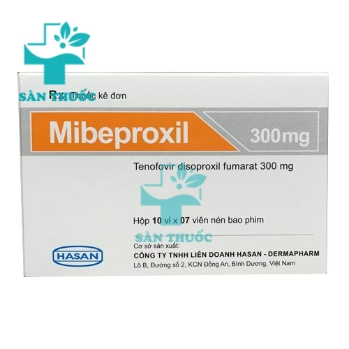 Mibeproxil 300mg - Thuốc điều trị nhiễm HIV ở người lớn