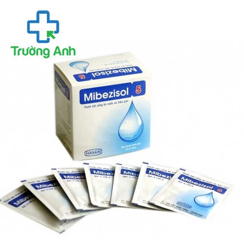 Mibezisol 5 - Bổ sung chất điện giải và nước cho cơ thể