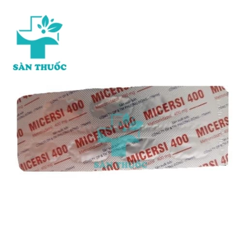 Micersi 400 -  Thuốc điều trị nhiễm khuẩn của Phương Đông