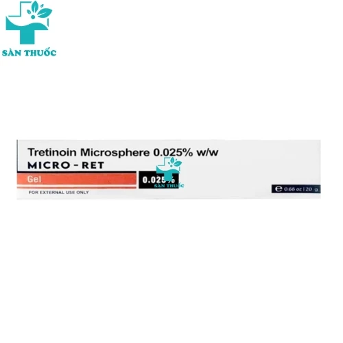 Micro - Ret 0.025 Tretinoin 20g