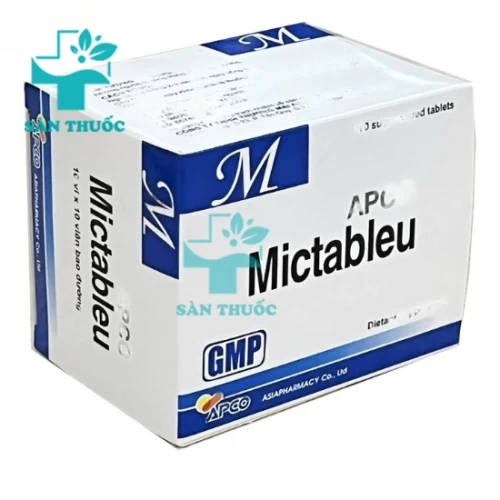 Mictableu - Giúp hỗ trợ điều trị viêm đường tiết niệu hiệu quả