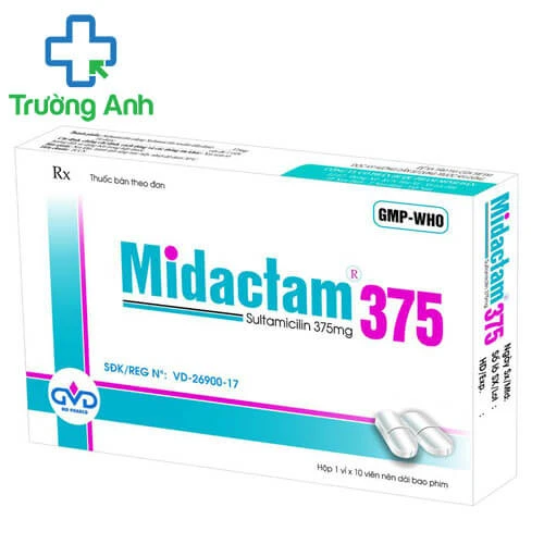 Midactam 375 MD Pharco - Thuốc điều trị nhiễm khuẩn nhẹ
