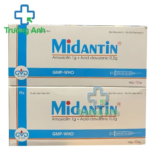Midantin 1200 MD Pharco - Thuốc điều trị nhiễm khuẩn nhanh chóng