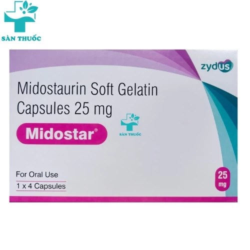 Midostar - Midostaurin 25mg Zydus