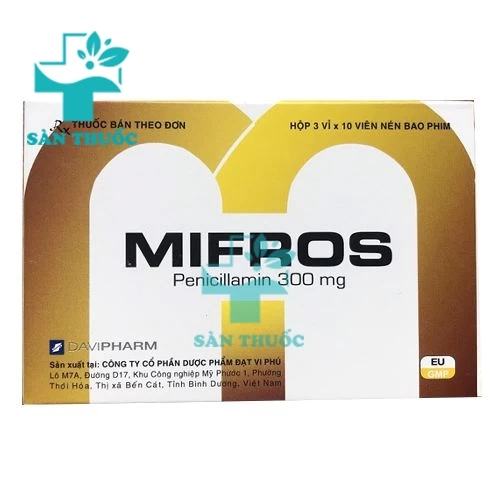 Mifros 300mg - Thuốc điều trị viêm khớp dạng thấp hiệu quả