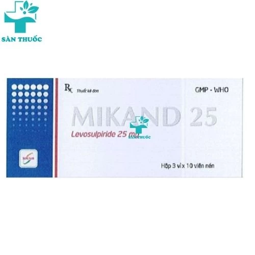 Mikand 25 - Levosulpiride 25mg Dong Nam Pharma
