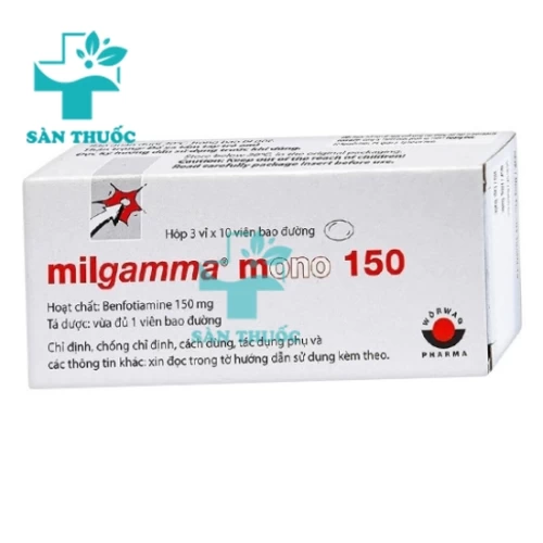 Milgamma mono 150mg - Thuốc điều trị viêm đa dây thần kinh hiệu quả