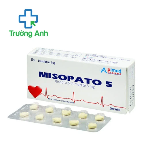 Misopato 5 - Thuốc điều trị tăng huyết áp của Apimed