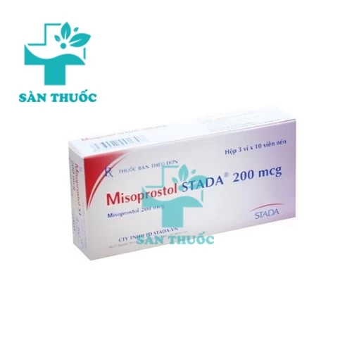 Misoprostol Stada 200mcg - Thuốc trị viêm loét dạ dày hiệu quả