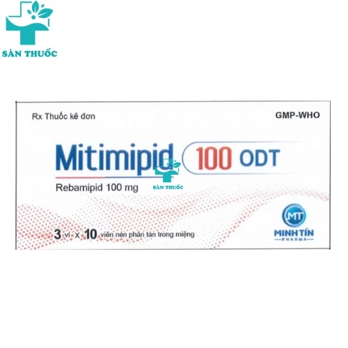 Mitimipid 100 ODT - Rebamipid 100mg Donaipharm