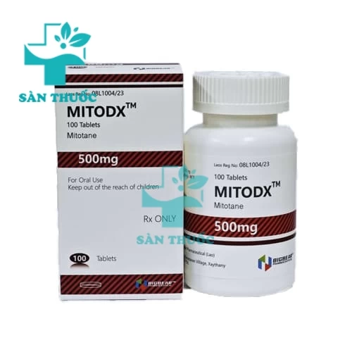 Mitodx 500mg Bigbear - Thuốc trị ung thư biểu mô vỏ thượng thận