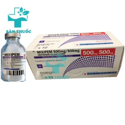 Mixipem 500mg/500mg - Thuốc điều trị nhiễm khuẩn của Ý