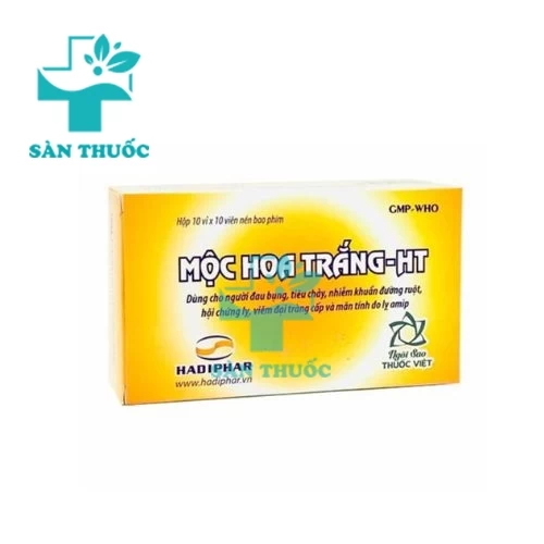 Mộc hoa trắng HT - Thuốc điều trị viêm đại tràng hiệu quả