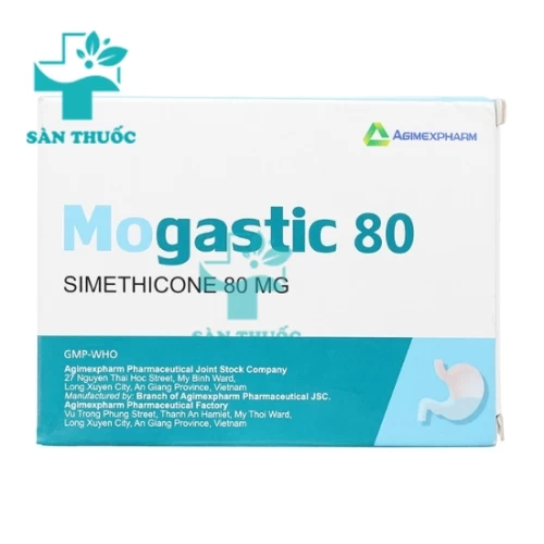 Mogastic 80 - Thuốc điều trị bệnh đường tiêu hóa của Agimexpharm