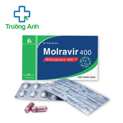Molravir 400 (molnupiravir) Boston - Thuốc trị Covid-19 hiệu quả
