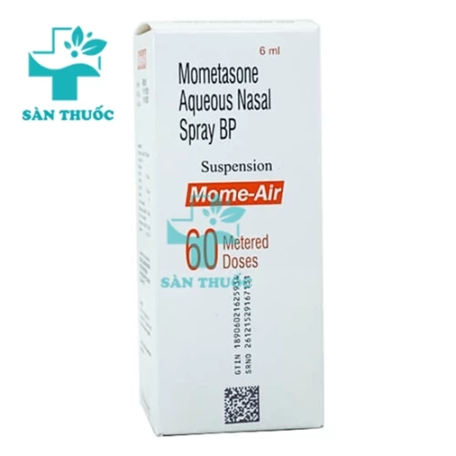 Mome-Air 60 dose - Thuốc giúp điều trị viêm mũi dị ứng hiệu quả của Ấn Độ