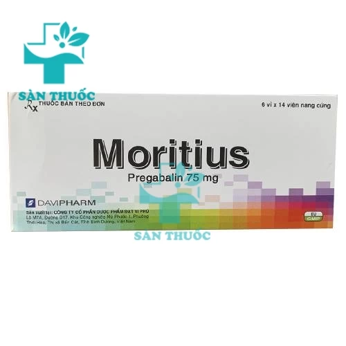 Moritius - Thuốc điều trị đau dây thần kinh trung ương hiệu quả