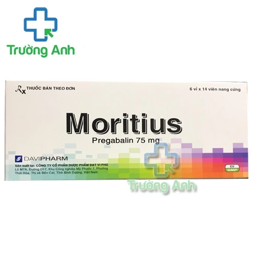 Moritius - Thuốc điều trị đau dây thần kinh trung ương hiệu quả