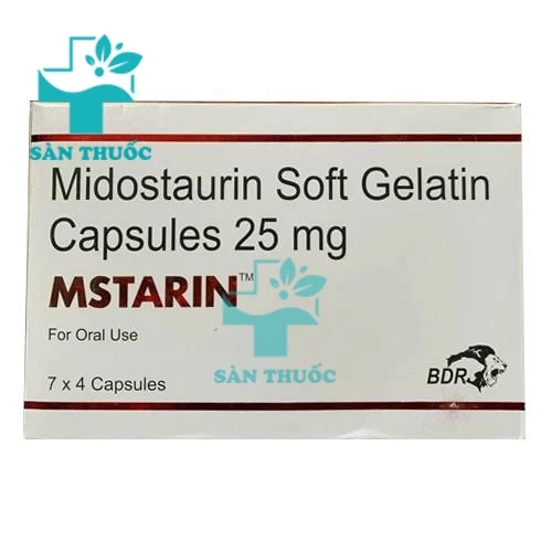   Mstarin 25mg BDR - Thuốc điều trị bệnh bạch cầu của Ấn Độ