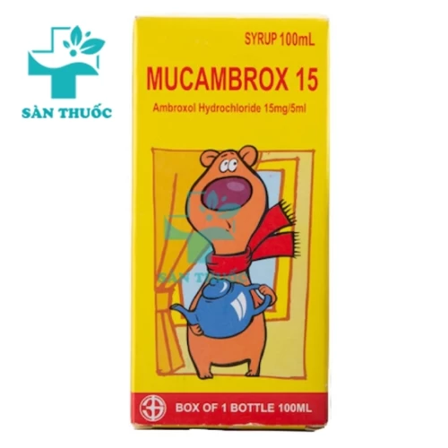 Mucambrox 15 - Thuốc giúp tiêu nhầy, long đờm của Ukraina