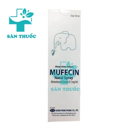 Mufecin - Thuốc điều trị viêm mũi dị ứng hiệu quả của Hàn Quốc