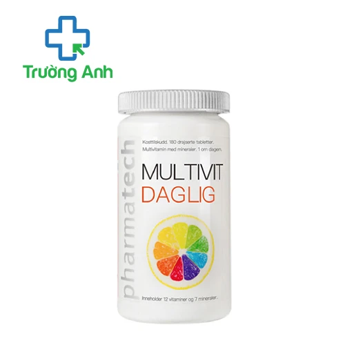 Multivit Daglig Pharmatech - Giúp tăng cường đề kháng hiệu quả