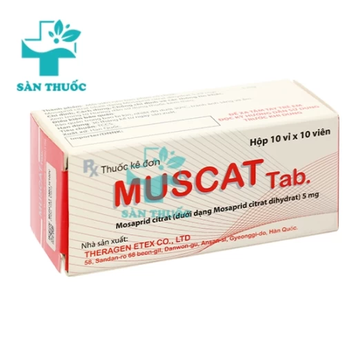 Muscat Tab - Thuốc điều trị viêm dạ dày mãn tính của Hàn Quốc