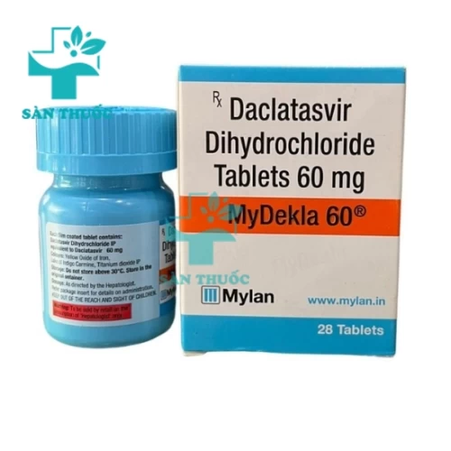 Mydekla 60mg - Thuốc điều trị viêm gan C của Mylan