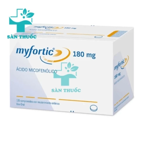 Myfortic 180mg-360mg - Thuốc giúp dự phòng tránh thải nghép thận hiệu quả của Thụy Sỹ