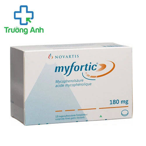 Myfortic 180mg Novartis - Thuốc phòng trừ thải ghép nội tạng