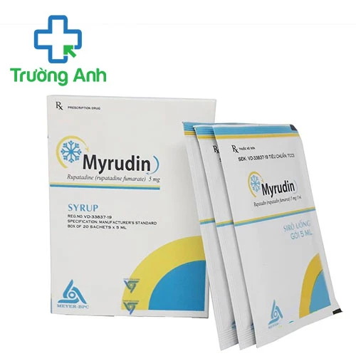 Myrudin (gói 10ml) - Thuốc điều trị viêm mũi dị ứng của Meyer BPC