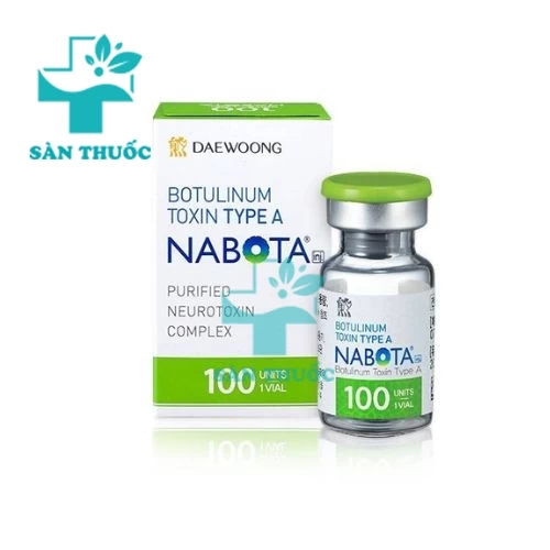 Nabota Botulinum Toxin Type A - Giúp giảm nếp nhăn trên da