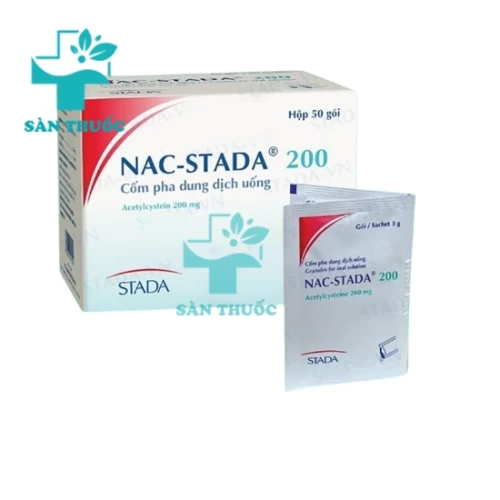 NAC-Stada - Thuốc giúp điều trị viêm phế quản hiệu quả