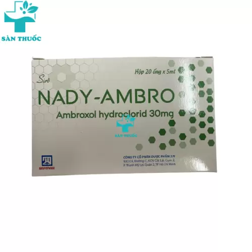 Nady-Ambro - Ambroxol HCl 30mg/5ml Nadyphar