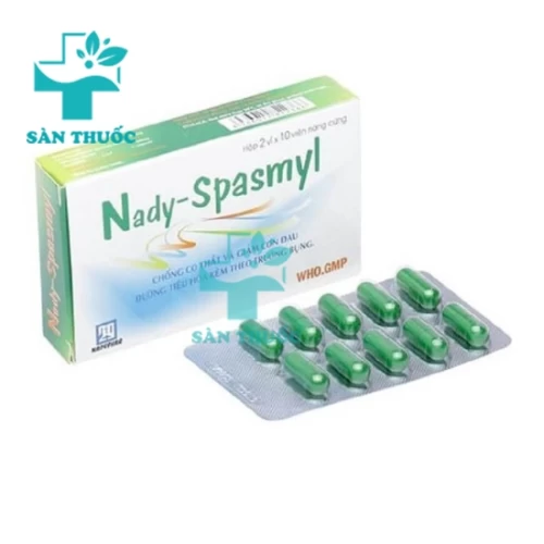 Nady-Spasmyl - Thuốc điều trị co thắt đường tiêu hóa của NADYPHAR