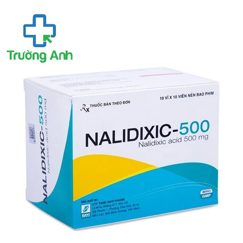Nalidixic-500 Davipharm - Thuốc điều trị nhiễm trùng đường tiểu