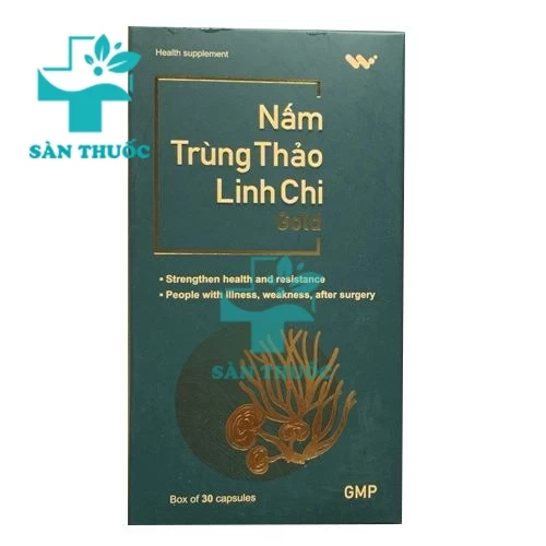 Nấm trùng thảo linh chi Gold Hưng Việt