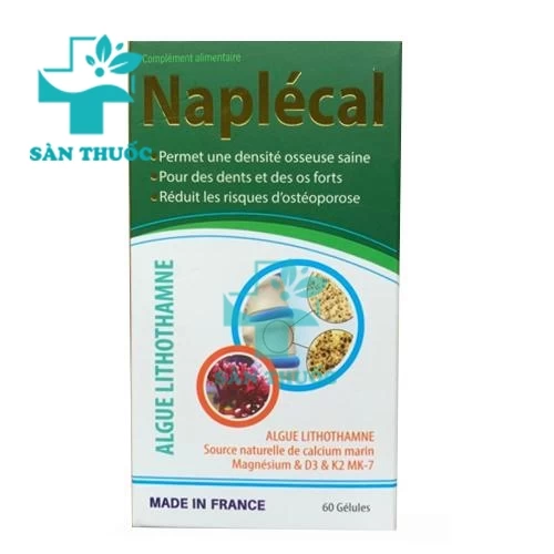 Naplecal Lustrel - Hỗ trợ tăng cường sức khỏe xương khớp hiệu quả