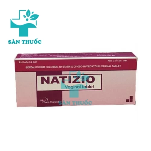 Natizio - Thuốc điều trị nhiễm nấm âm đạo hiệu quả của Thái Lan