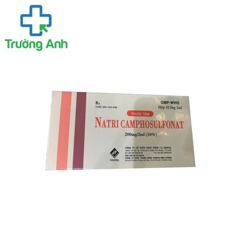 Natri Camphosulfonat - Thuốc trợ tim hiệu quả của Vidipha
