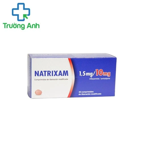 Natrixam 1.5mg/10mg Servier - Thuốc trị tăng huyết áp của Pháp