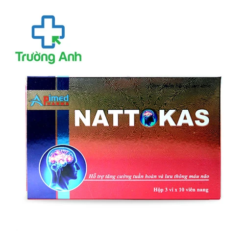 Nattokas - Giúp tăng cường tuần hoàn máu não hiệu quả