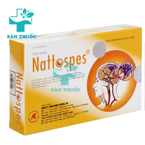 Nattospes - Giúp phòng ngừa tai biến mạch máu não hiệu quả