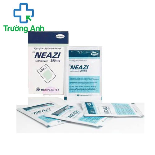 Neazi 250mg (gói) - Thuốc chống nhiễm khuẩn của Mediplantex