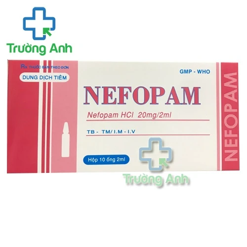 Nefopam 20mg/2ml Vidipha - Thuốc điều trị giảm đau hiệu quả