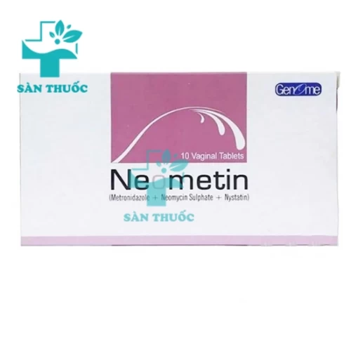 Neometin - Thuốc điều trị nhiễm khuẩn âm đạo của Genome