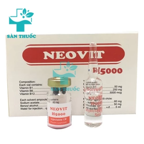 Neovit H5000 - Thuốc cung cấp vitamin nhóm B cho cơ thể 