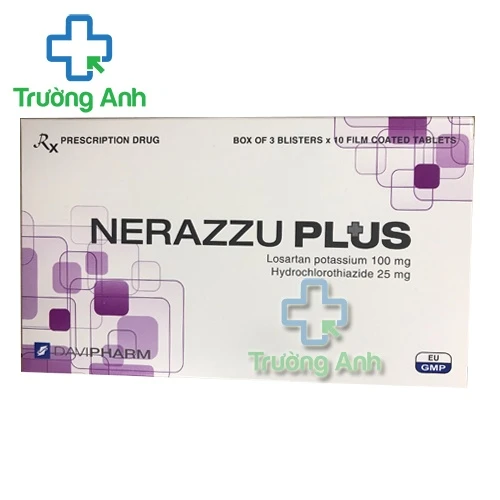 Nerazzu-plus -Thuốc điều trị tăng huyết áp hiệu quả của Davipharm