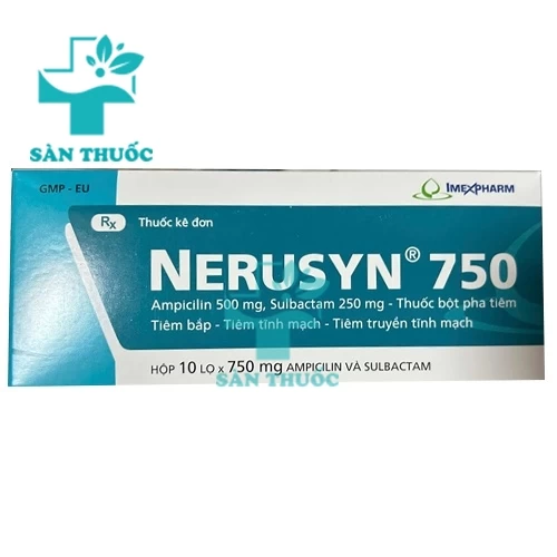 Nerusyn 750 - Thuốc điều trị nhiễm khuẩn của Imexpharm 